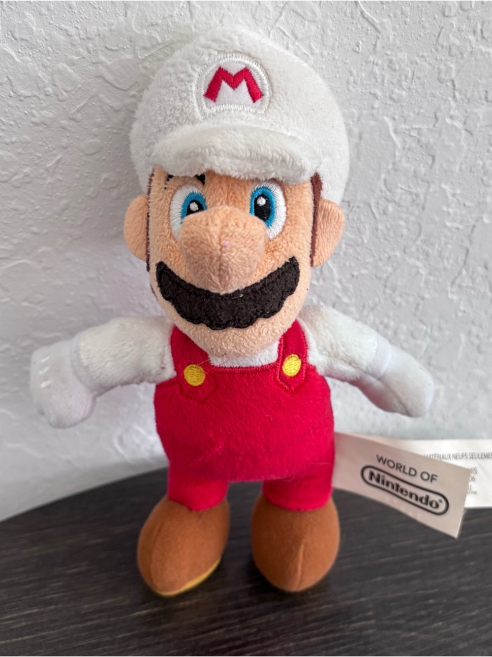 World of Nintendo Super Mario Bros. Plush Fire Mario